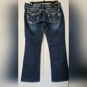 Women's Miss Me Easy Boot Jeans JE5453E9R 31W X 29L